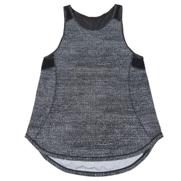 LULULEMON Sculpt Tank II Sz 2 Salt Alpine White Black / Black - Picture 6 of 8